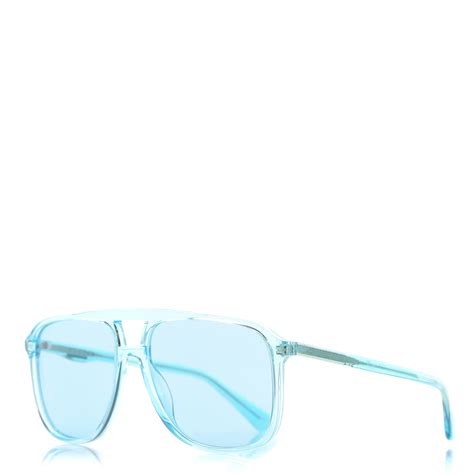 gucci gg0262s blue|Gucci aviator glasses frames.